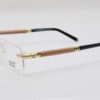 Gọng kính Montblanc Eyeglasses Shiny Gold Light Brown 491 - gong kinh montblanc eyeglasses shiny gold light brown 495