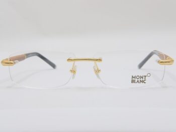 Gọng kính Montblanc Eyeglasses Shiny Gold Light Brown 491 - gong kinh montblanc eyeglasses shiny gold light brown 496 scaled