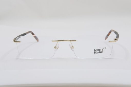 Gọng kính Montblanc Rimless Eyeglasses Men's 731 - Hình ảnh 2