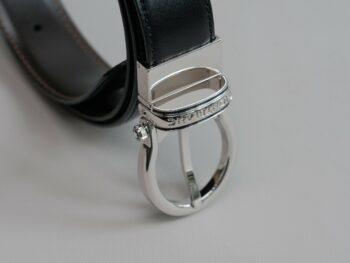 Thắt lưng Montblanc Casual Oval Reversible Leather Belt 105123 - 3cm - that lung montblanc casual oval reversible leather belt 105123 3cm scaled