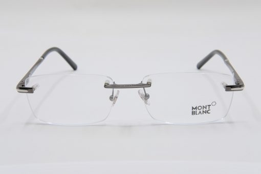 Gọng kính Montblanc Rimless Palladium Eyeglasses MB577 Gọng kính Montblanc Mới Nguyên Hộp 2
