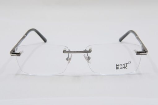 Gọng kính Montblanc Rimless Palladium Eyeglasses MB577 - Hình ảnh 2