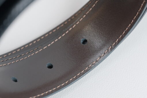 Thắt lưng Montblanc Classic Rose Gold Reversible Leather Belt 101896  – 3cm