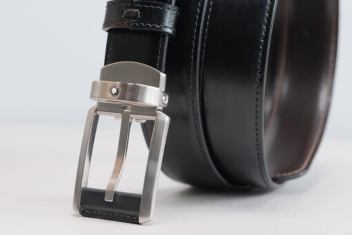 Thắt lưng Montblanc Contemporary Reversible Leather Belt 38158  – 3cm Thắt lưng Montblanc Mới Nguyên Hộp 3
