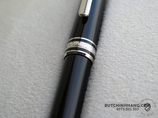 Bộ set bút Montblanc Meisterstuck Classique platinum-coated Rollerball Pen – Ví đựng thẻ tín dụng 127053 Montblanc Meisterstuck Bút Bi Nước Montblanc 4