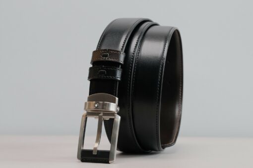 Thắt lưng Montblanc Contemporary Reversible Leather Belt 38158  - 3cm - Image 2