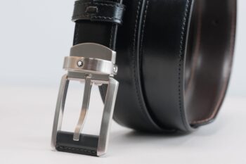Thắt lưng Montblanc Contemporary Reversible Leather Belt 38158 - 3cm - that lung montblanc contemporary reversible leather belt 38158 3cm