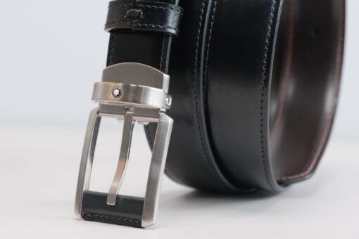 Thắt lưng Montblanc Contemporary Reversible Leather Belt 38158  - 3cm - Image 3