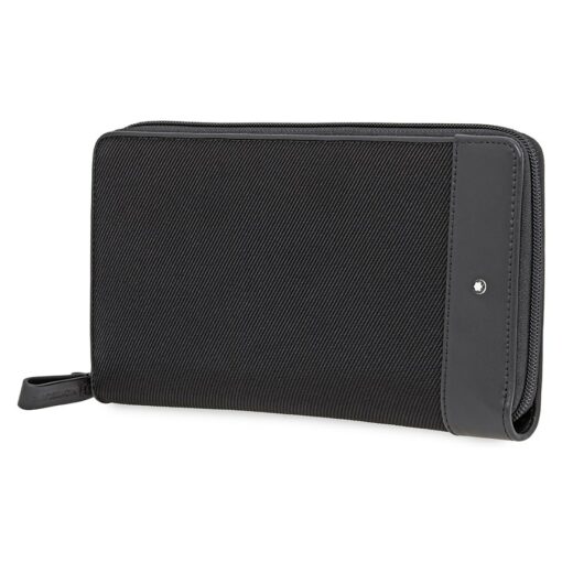 Ví cầm tay Montblanc Nightflight Travel Wallet- Black 113141