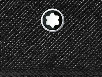 Montblanc Sartorial Black Flipside Double Flap Cover for Apple Iphone XS 124894 - Ảnh 4