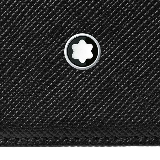 Montblanc Sartorial Black Flipside Double Flap Cover for Apple Iphone XS 124894 - Hình ảnh 4