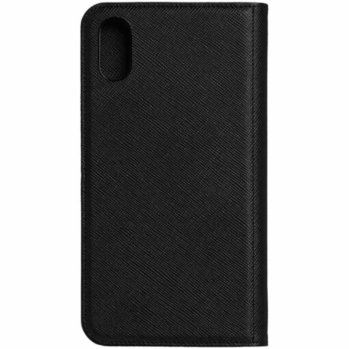Montblanc Sartorial Black Flipside Double Flap Cover for Apple Iphone XS 124894 - Hình ảnh 3