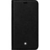 Montblanc Sartorial Black Flipside Double Flap Cover for Apple Iphone XS 124894 - montblanc sartorial black flipside double flap cover for apple iphone xs 124897