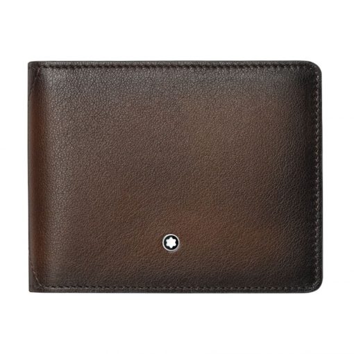 Ví kẹp tiền Montblanc Meisterstuck Sfumato Leather Goods Wallet 4cc with money clip 118352