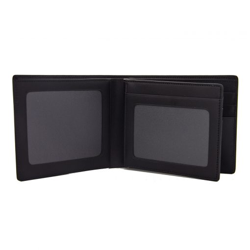 Ví da Montblanc Meisterstuck Black Leather Goods 6cc With 2 View Pocket 16354