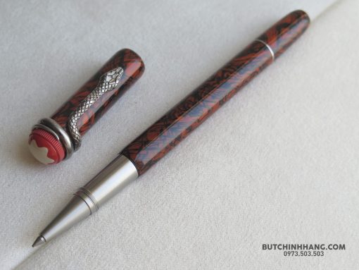 Bút Montblanc Heritage Rouge & Noir Serpent Marble Special Edition Rollerball Pen 119853