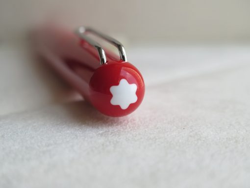 Bút Montblanc M Red Capless Rollerball Pen 117599 Bút Bi Nước Montblanc 3