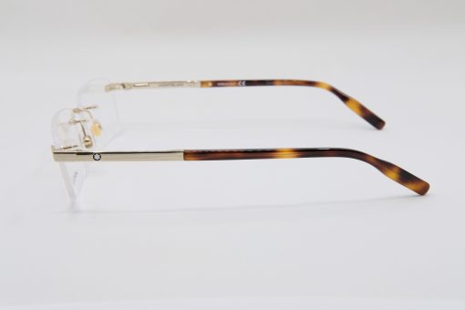 Gọng kính Montblanc Rimless Gold Eyeglasses 00230 Gọng kính Montblanc Mới Nguyên Hộp 3