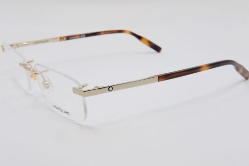 Gọng kính Montblanc Rimless Gold Eyeglasses 00230