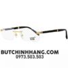 Gọng kính Montblanc Rimless Gold Eyeglasses 9101 - gong kinh montblanc rimless gold eyeglasses 9101