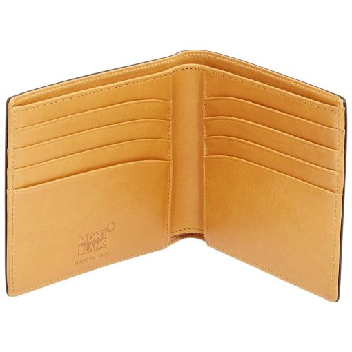 Ví da Montblanc Meisterstuck Leather Goods Brown – Tan Wallet 8cc 118299 Ví Montblanc Mới Nguyên Hộp 2