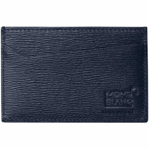 Ví đựng thẻ Montblanc 4810 Westside Pocket Blue 2cc 118660 - Hình ảnh 2