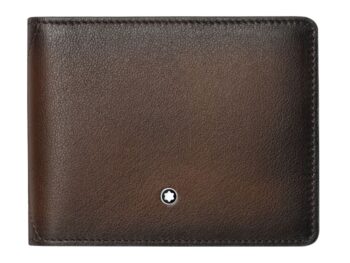 Ví kẹp tiền Montblanc Meisterstuck Sfumato Leather Goods Wallet 4cc with money clip 118352