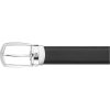 Thắt lưng Montblanc Trapeze Shiny Stainless Steel Pin Buckle Belt 116706  – 3cm Thắt lưng Montblanc Mới Nguyên Hộp 10