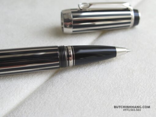 Bút Montblanc Boheme Platinum-Plated Crystal Rollerball Pen 7519 - Hình ảnh 7