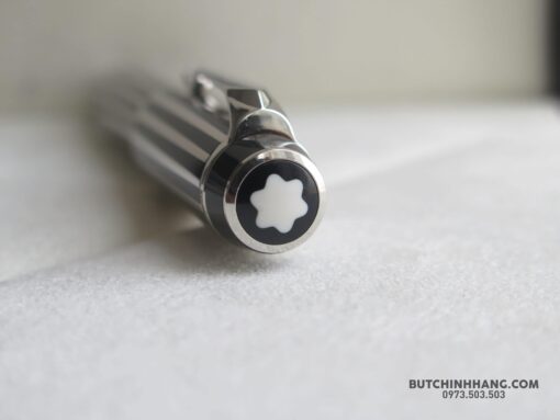Bút Montblanc Boheme Platinum-Plated Crystal Rollerball Pen 7519 - Hình ảnh 6