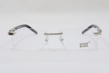 Montblanc Rimless Palladium Eyeglasses Mb398 - montblanc rimless palladium eyeglasses mb401