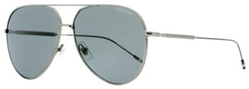 Kính mát Montblanc Aviator Sunglasses MB0045S 005 Ruthenium/Black 61mm - kinh mat montblanc aviator sunglasses mb0045s 005 rutheniumblack 61mm 1