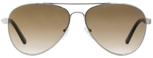 Kính mát Montblanc Aviator Sunglasses MB645S 16F Palladium/Brown Horn 59mm