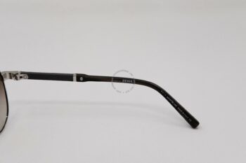 Kính mát Montblanc Aviator Sunglasses MB645S 16F Palladium/Brown Horn 59mm 645 - kinh mat montblanc aviator sunglasses mb645s 16f palladiumbrown horn 59mm 646