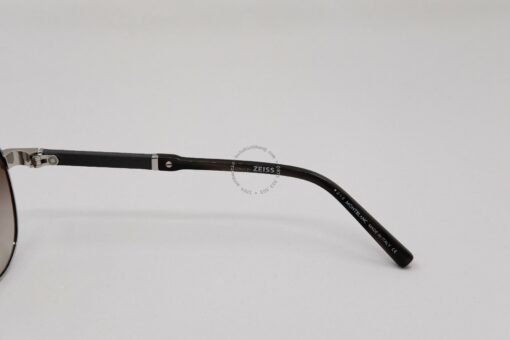 Kính mát Montblanc Aviator Sunglasses MB645S 16F Palladium/Brown Horn 59mm 645 - Hình ảnh 6