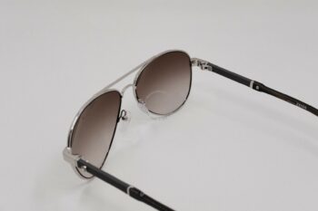 Kính mát Montblanc Aviator Sunglasses MB645S 16F Palladium/Brown Horn 59mm 645 - kinh mat montblanc aviator sunglasses mb645s 16f palladiumbrown horn 59mm 647
