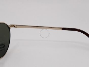Chất liệu: metal mạ vàng, nhựa Montblanc vân đồi mồi, tròng zeiss 13 Kính mát Montblanc Aviator Sunglasses MB714S 32Q Gold/Havana 59mm - kinh mat montblanc aviator sunglasses mb714s 32q goldhavana 59mm 2