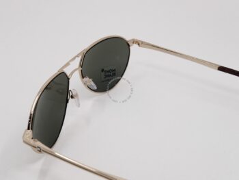 Chất liệu: metal mạ vàng, nhựa Montblanc vân đồi mồi, tròng zeiss 12 Kính mát Montblanc Aviator Sunglasses MB714S 32Q Gold/Havana 59mm - kinh mat montblanc aviator sunglasses mb714s 32q goldhavana 59mm 3
