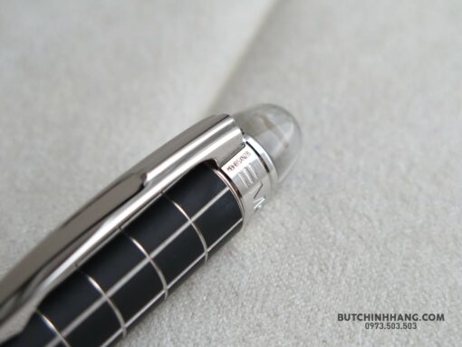 Montblanc Starwalker Metal & Rubber Ballpoint Pen 8857 - Hình ảnh 3