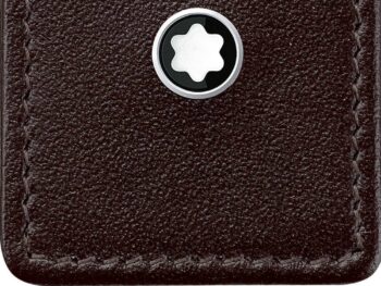 Bao da bút Montblanc Meisterstuck Brown 1 Pen Pouch 114568 - bao da but montblanc meisterstuck brown 1 pen pouch 114568