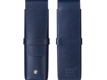 Bao da Montblanc 4810 Westside 2 Pen Pouch Blue 118665 - bao da montblanc 4810 westside 2 pen pouch blue 118665