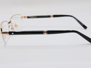 Gọng kính Montblanc Semi-Rimless Eyeglasses Rose Gold Black Horn Mb434 - gong kinh montblanc semi rimless eyeglasses rose gold black horn mb436 scaled