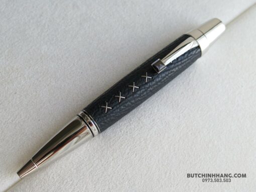 Bút Montblanc Boheme Black Sharkskin Ballpoint Pen 25525