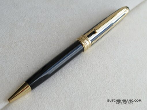 Bút Montblanc Meisterstuck Solitaire Doue Gold & Black BallPoint Pen 35988