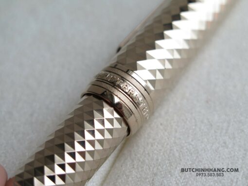 Bút Montblanc Meisterstuck Solitaire Geometric Dimension Midsize Ballpoint Pen 106442 - Hình ảnh 3