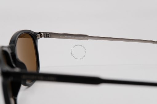 Kính mát Montblanc Round Sunglasses Black Polarized MB599S Kính Mát Montblanc Mới Nguyên Hộp 5