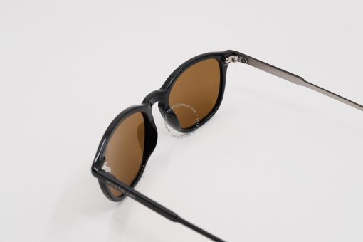 Kính mát Montblanc Round Sunglasses Black Polarized MB599S Kính Mát Montblanc Mới Nguyên Hộp 4