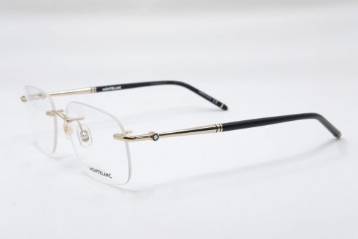 Gọng kính Montblanc Rimless Gold Eyeglasses MB0071O Gọng kính Montblanc Mới Nguyên Hộp