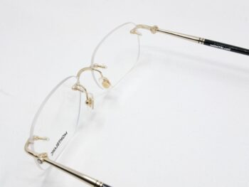 Gọng kính Montblanc Rimless Gold Eyeglasses MB0071O - gong kinh montblanc rimless gold eyeglasses mb0071o 2 scaled