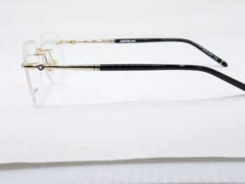 Gọng kính Montblanc Rimless Gold Eyeglasses MB0071O - gong kinh montblanc rimless gold eyeglasses mb0071o 3 scaled